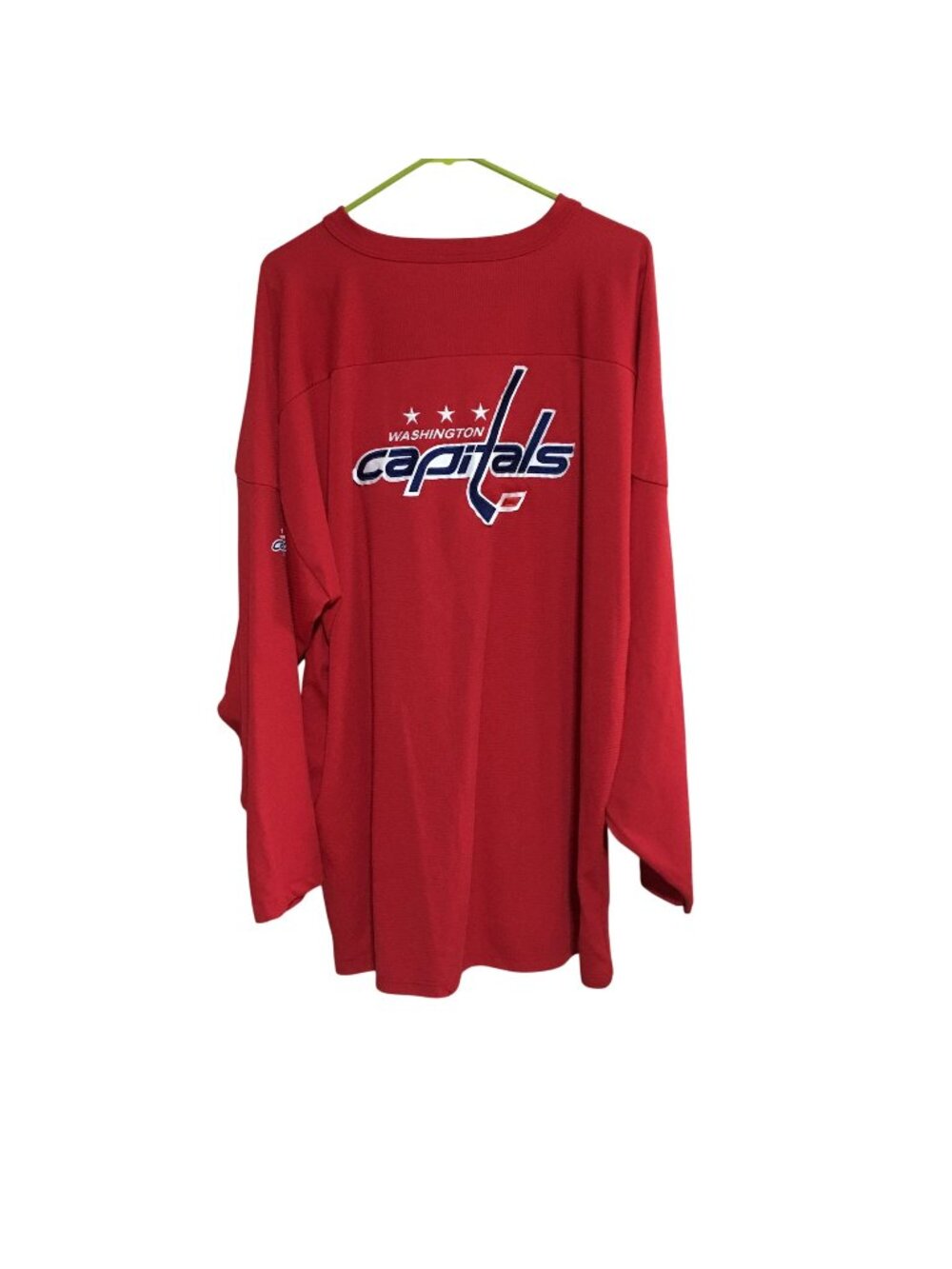 WASHINGTON CAPITALS LEXUS SLAPSHOT CHALLENGE HOKEY JERSEY MENS XL